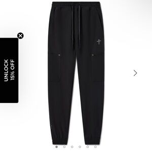 APEX MENS JOGGER- BLACK SZ L 27”